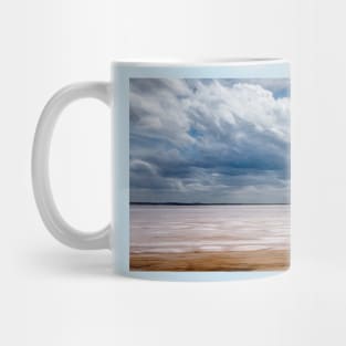 Clouds Loom Over the Oklahoma Salt Plains Mug